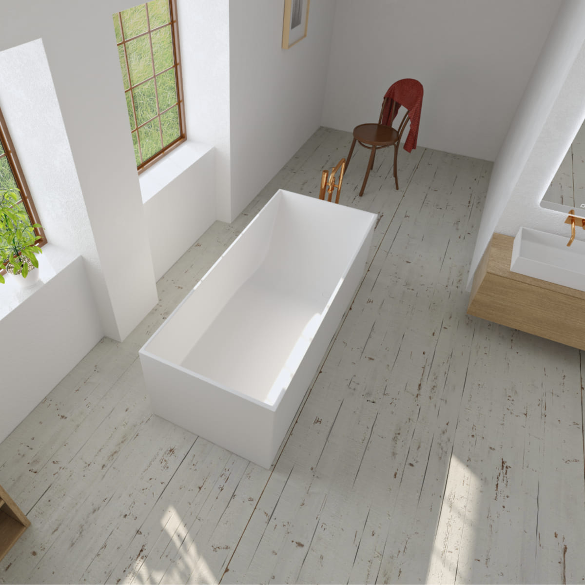 Lövestad 170 bathtub