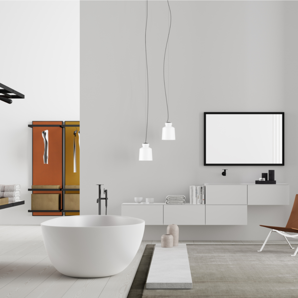 Muschel bathtub