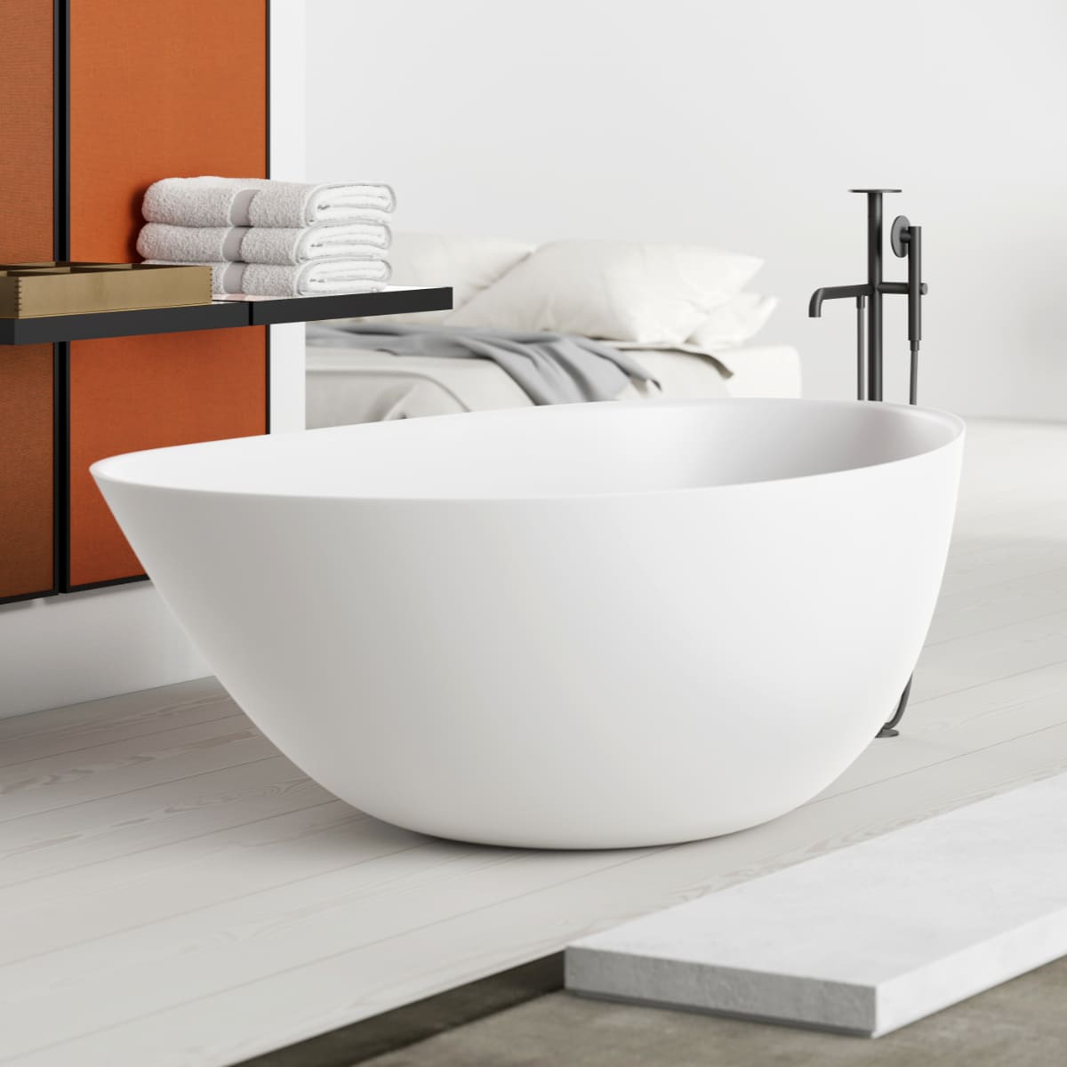 Muschel bathtub