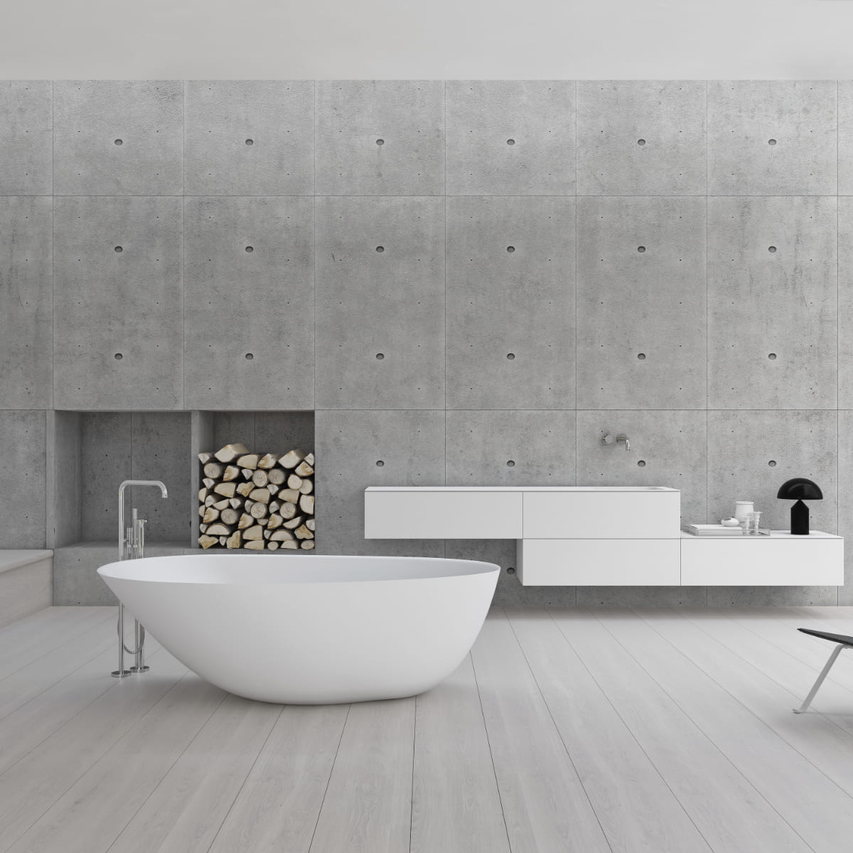 Muschel bathtub