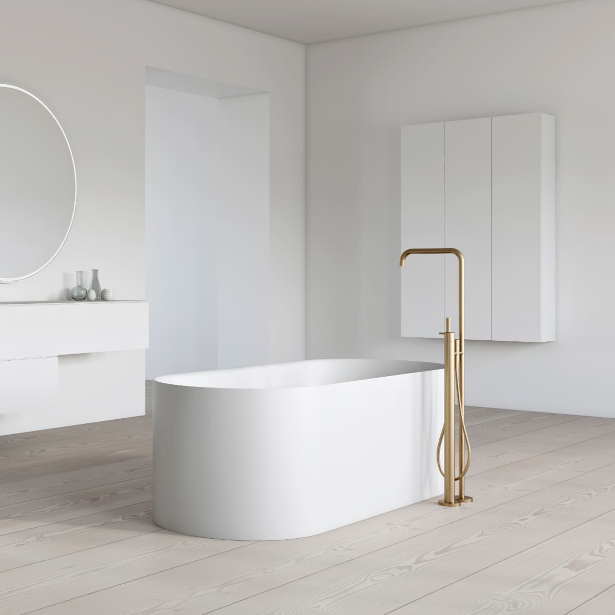 SQ1 oval bathtub