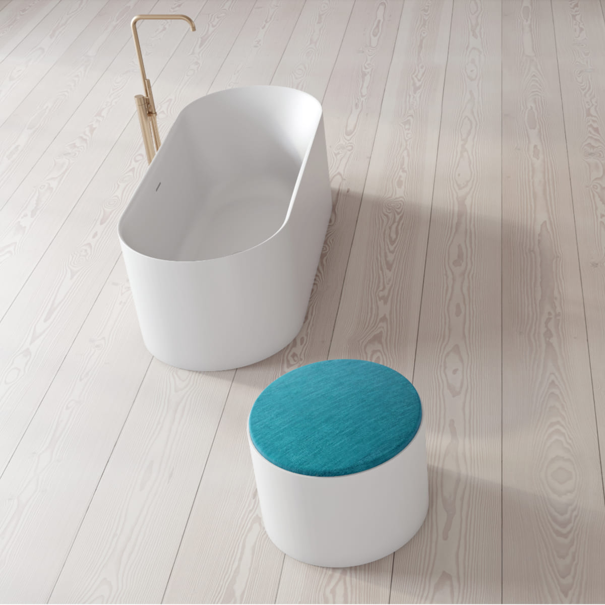 SQ1 oval bathtub