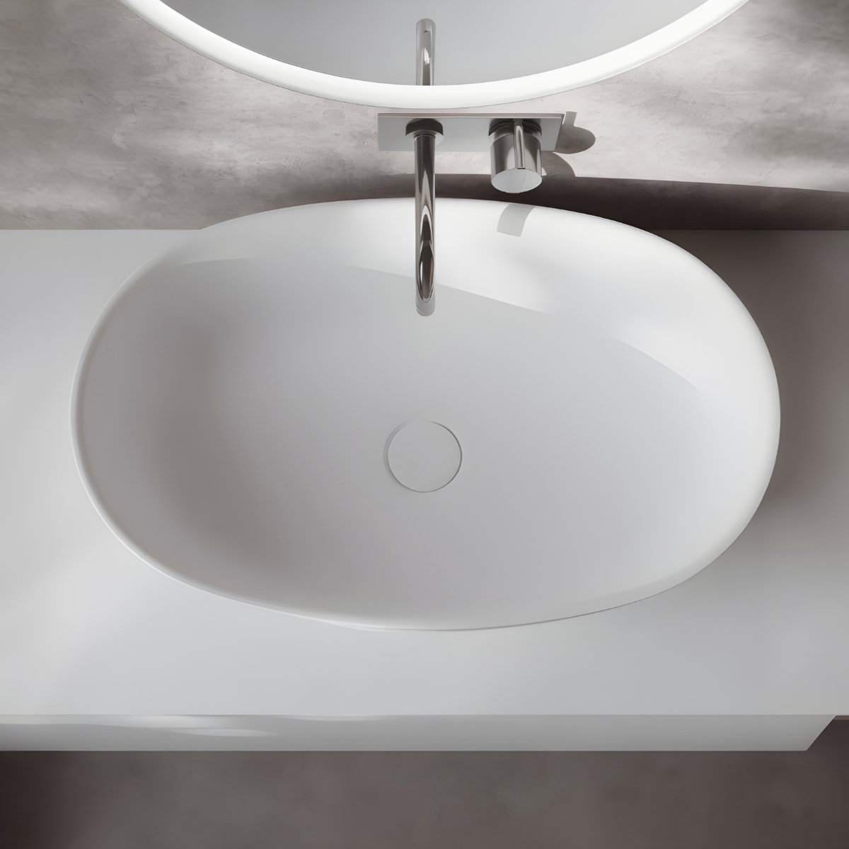 Hornbæk oval basin