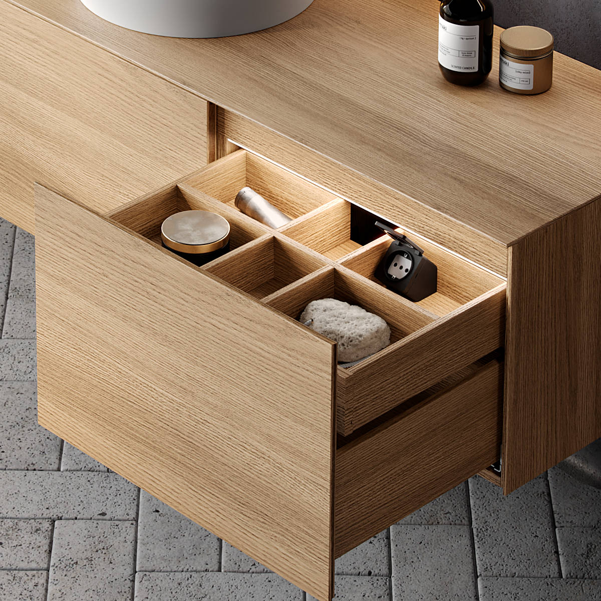 Bergen 120 inner drawer