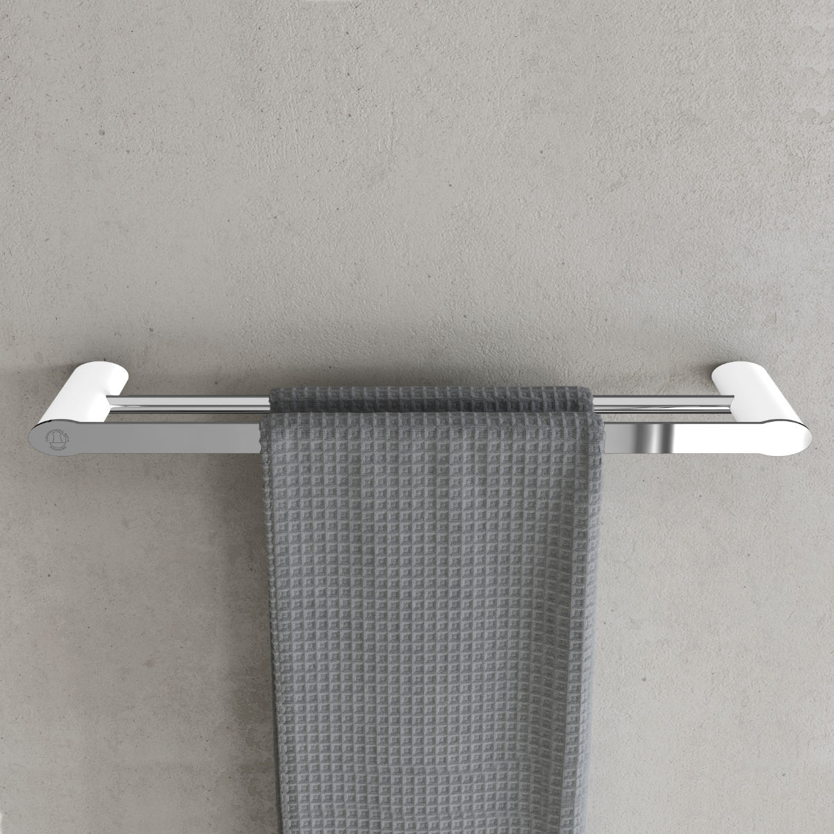 CB 200 - Double towel holder chrome