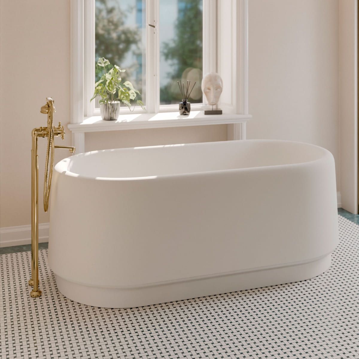 Heritage White bathtub