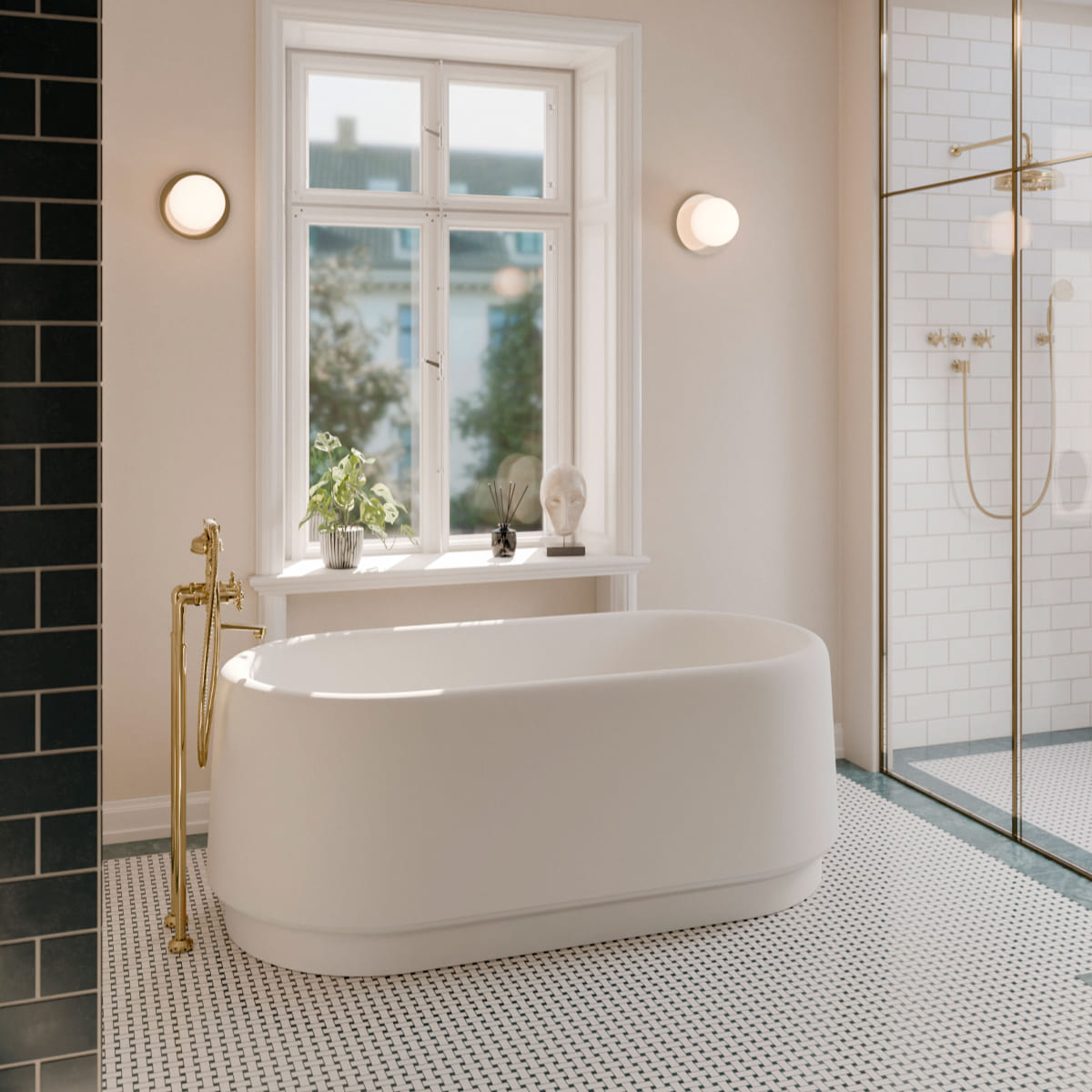 Heritage White bathtub