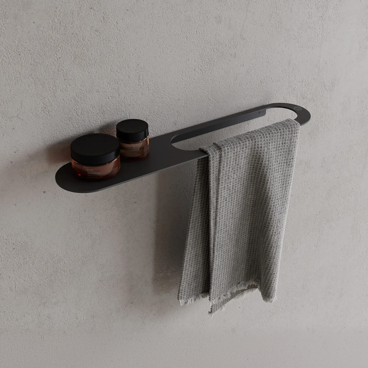 CB 100 - Towel holder with shelf