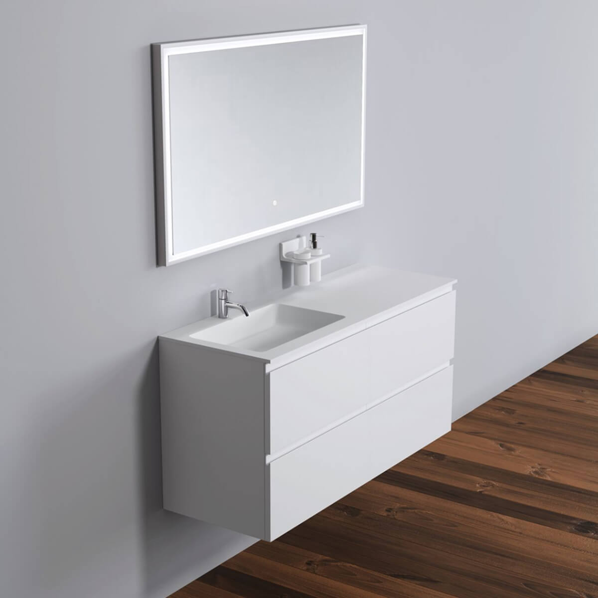 Lavabo Romsø 120 sinistra