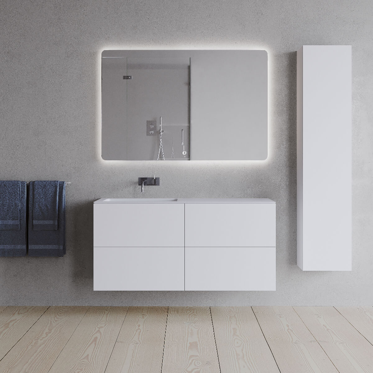 SQ2 120 double with left basin