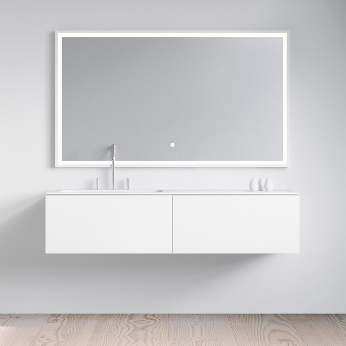 Meuble vasque SQ2 120 à gauche