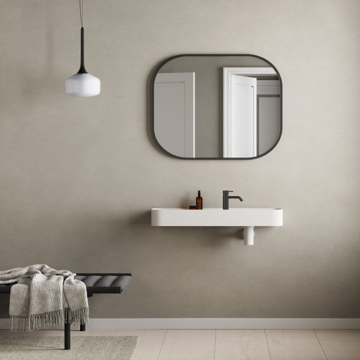 Yuno LR 80 Waschbecken