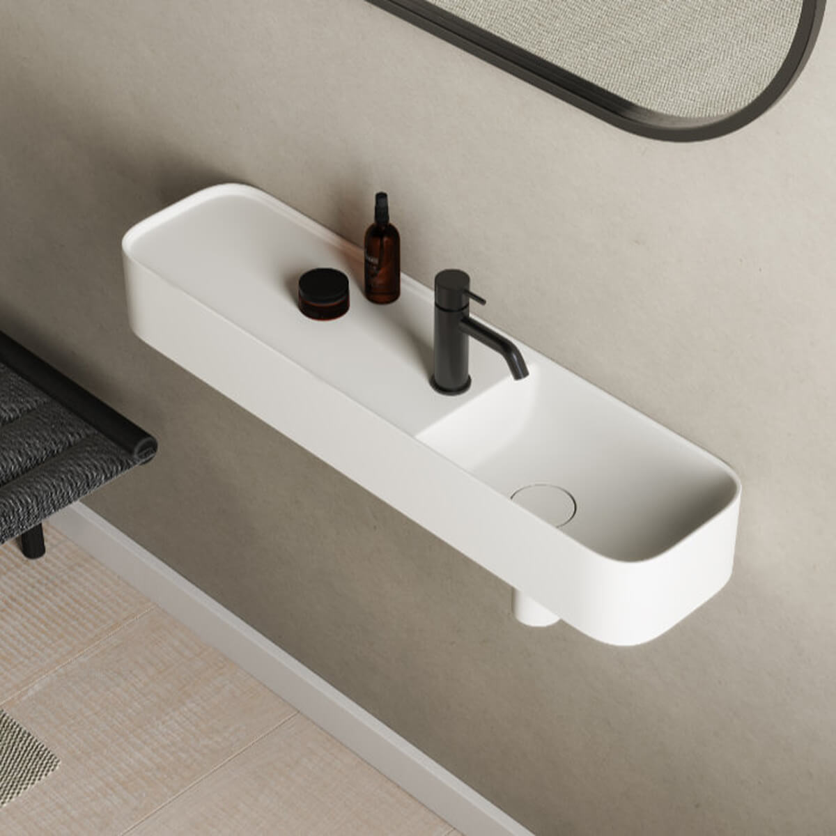 Yuno LR 80 Waschbecken