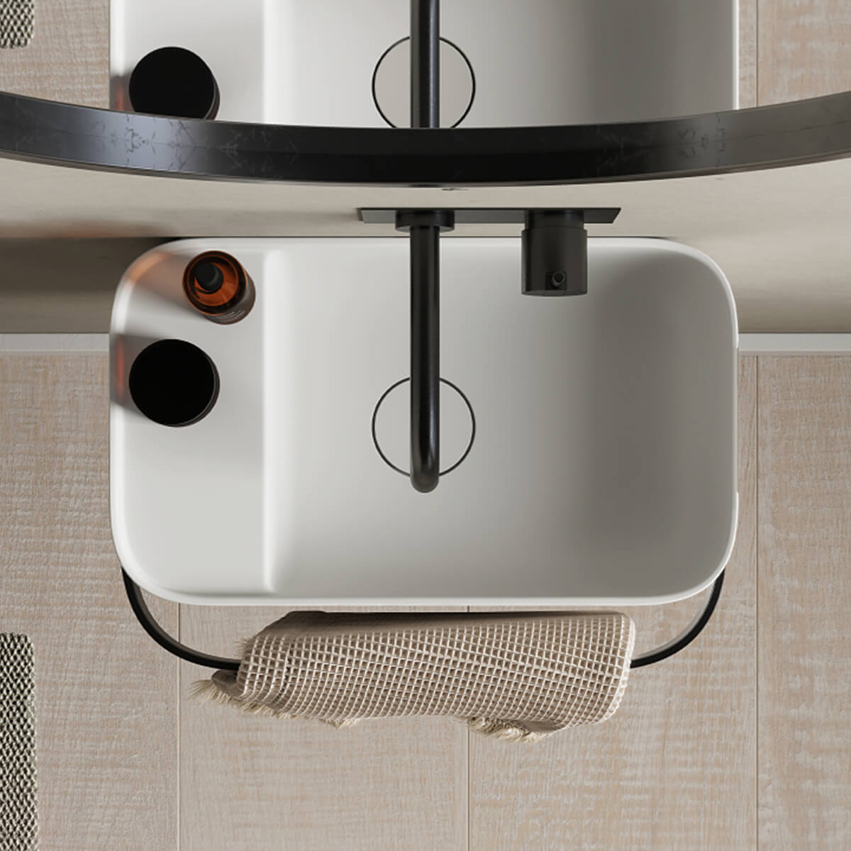 Lavabo Yuno Rail 41