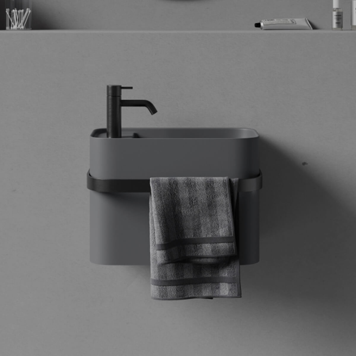 Yuno Rail 41 Waschtisch Grau