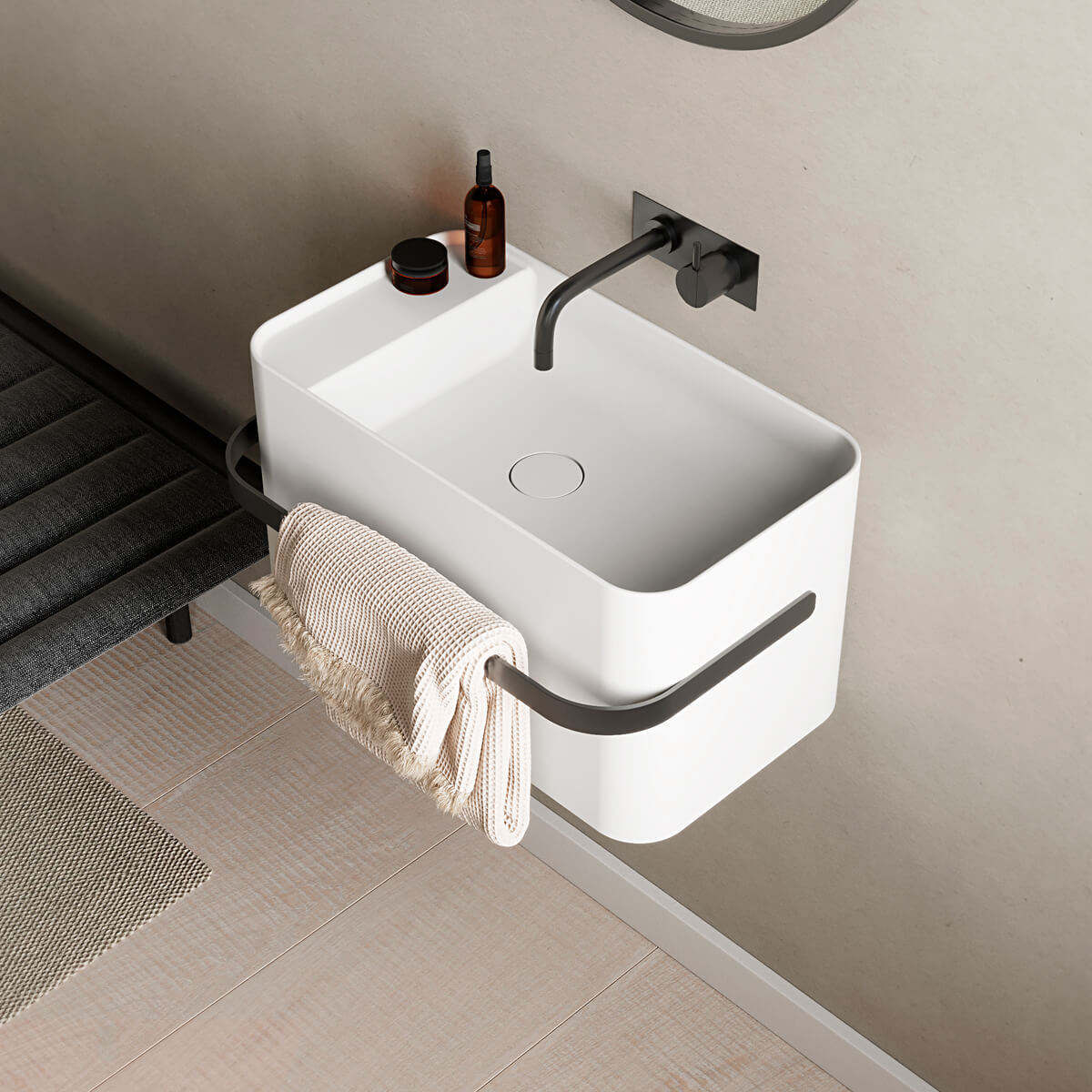 Lavatório Yuno Rail 55