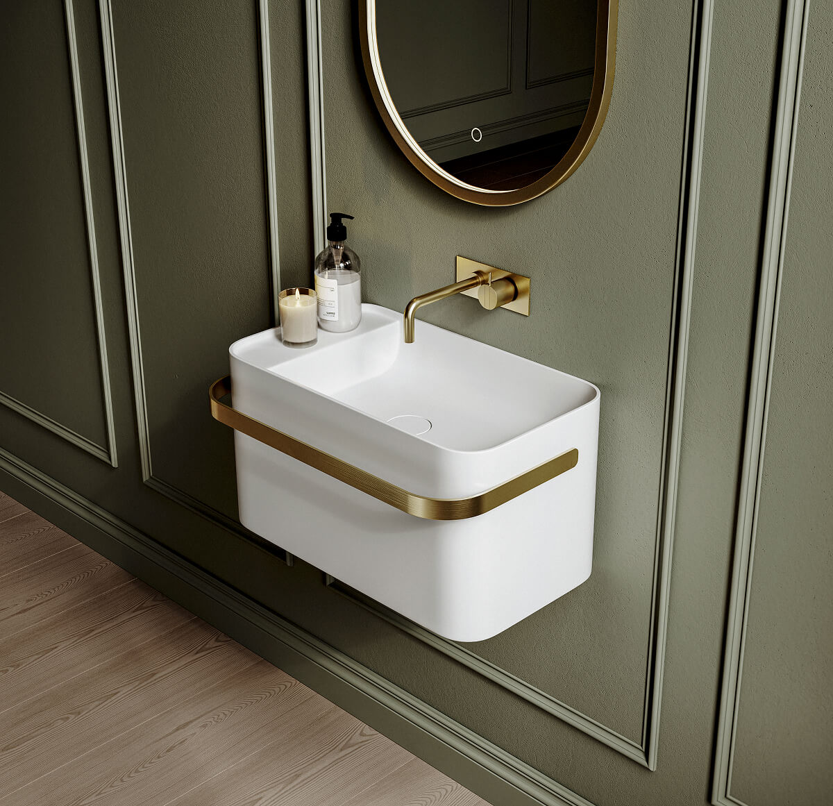 Yuno Rail 55 Dourado