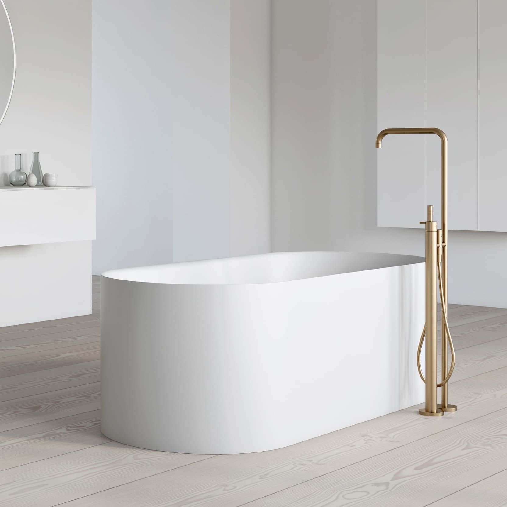 SQ1 oval badekar