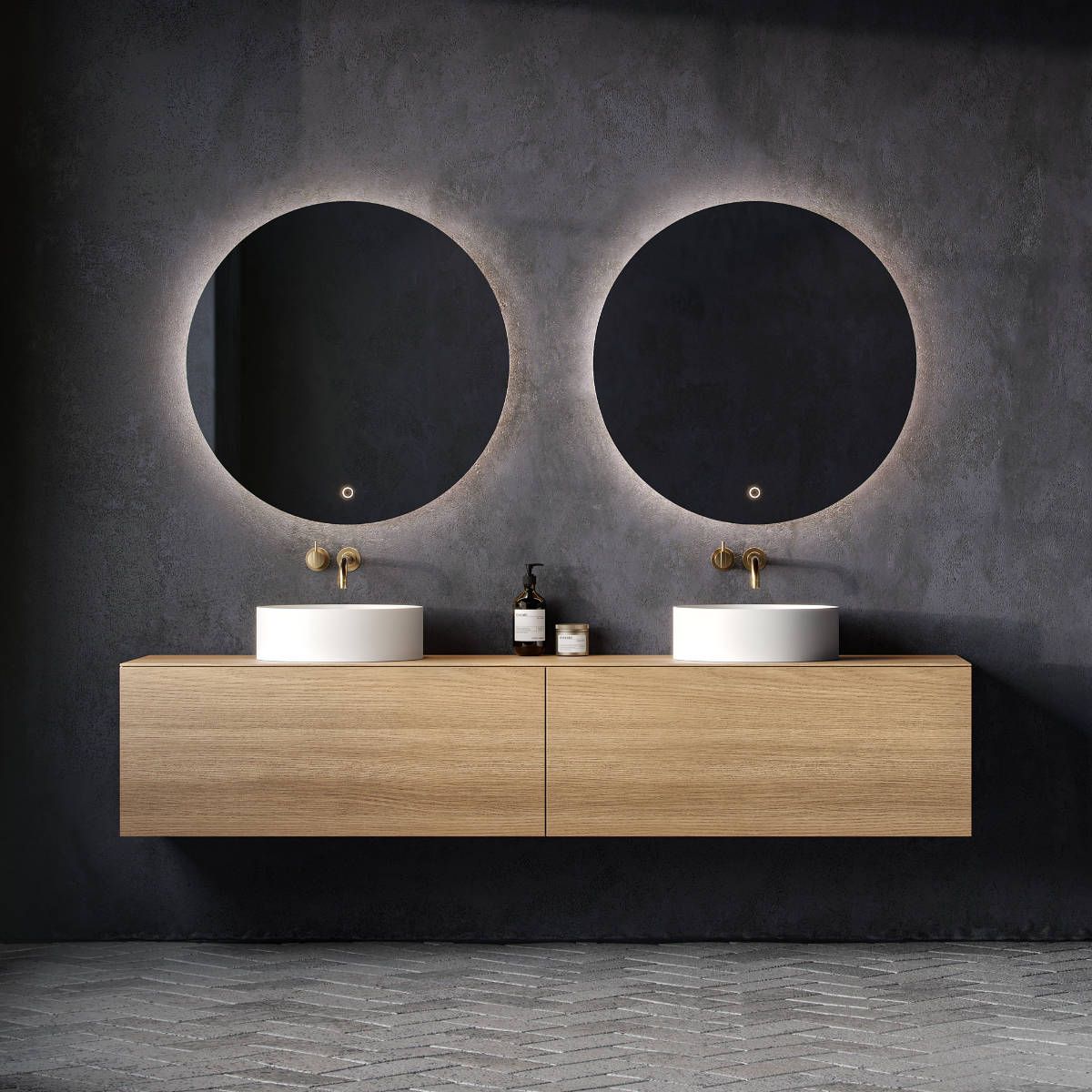 Meuble de salle de bain Bergen 200