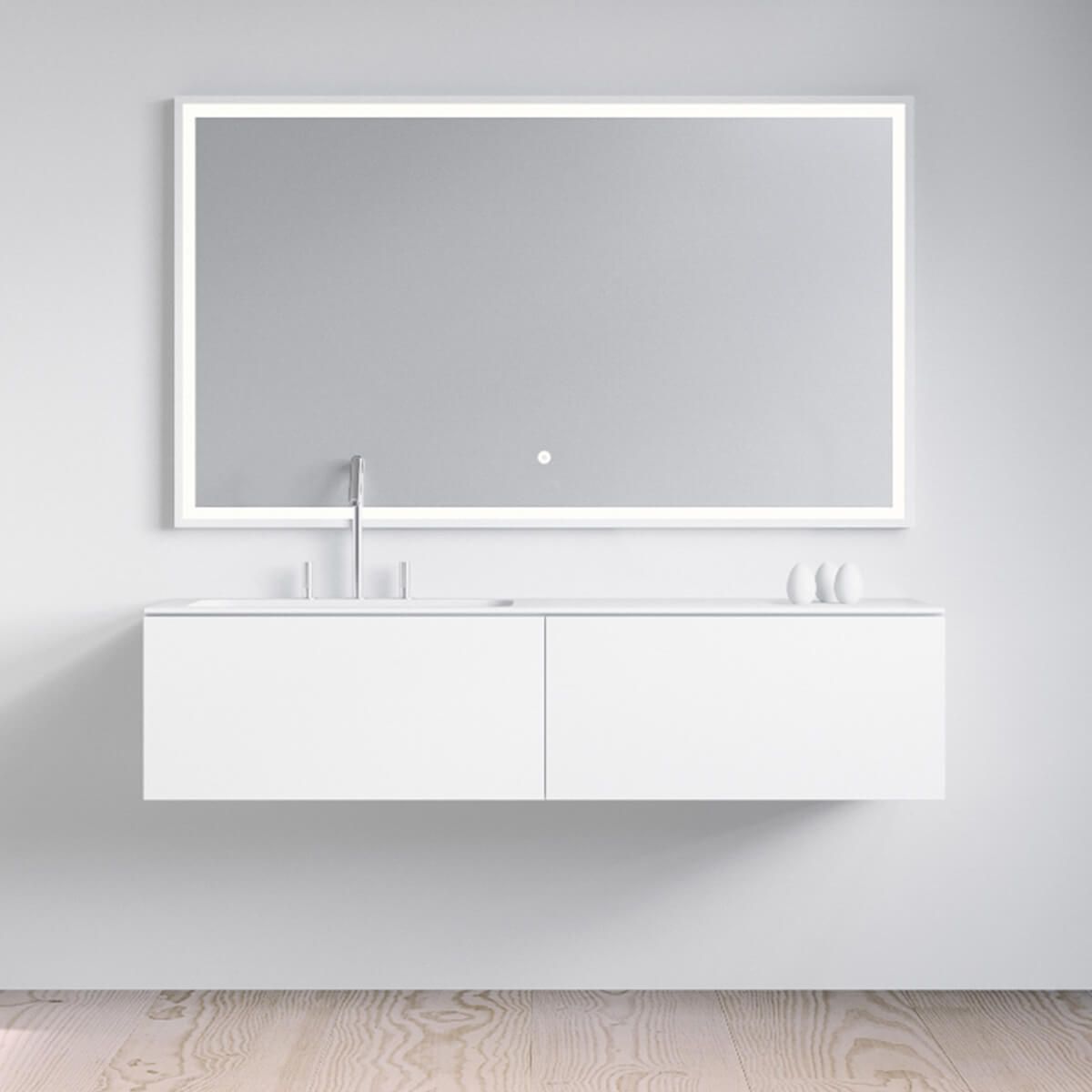 Meuble vasque SQ2 120 à gauche