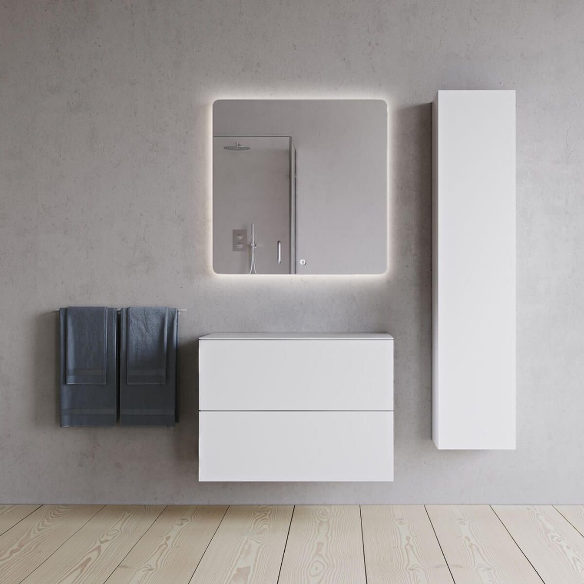 Meuble vasque SQ2 80 double