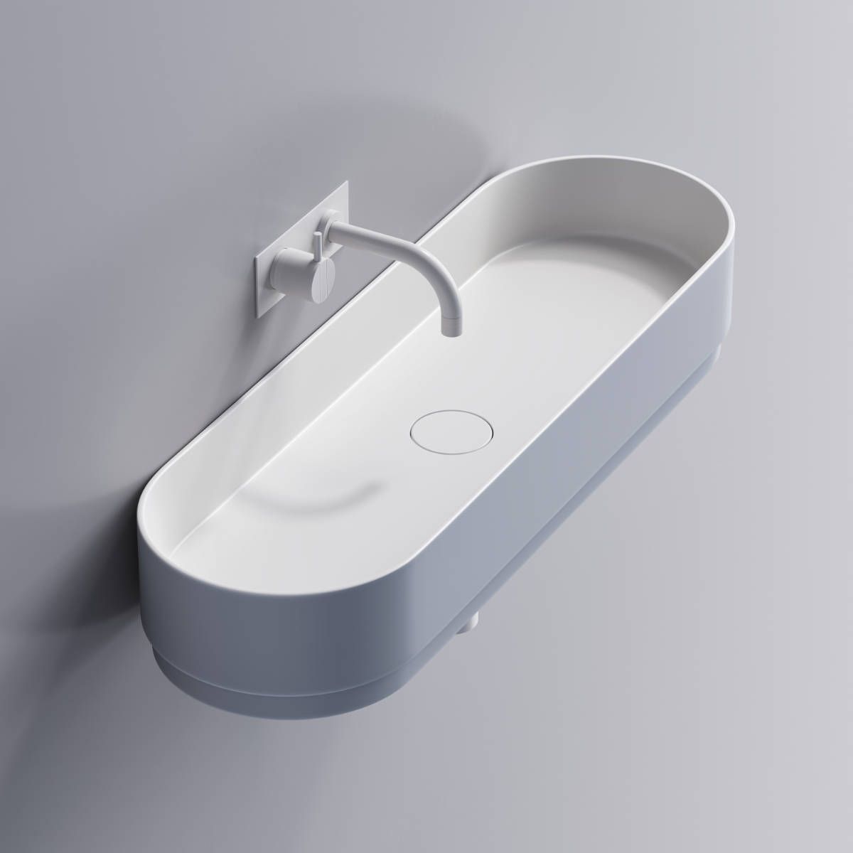 Lavabo Tårn 80 bleu